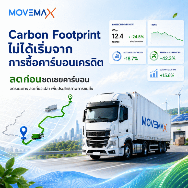 Carbon Footprint ไม่ได้เริ่มจากการซื้อคาร์บอนเครดิต
